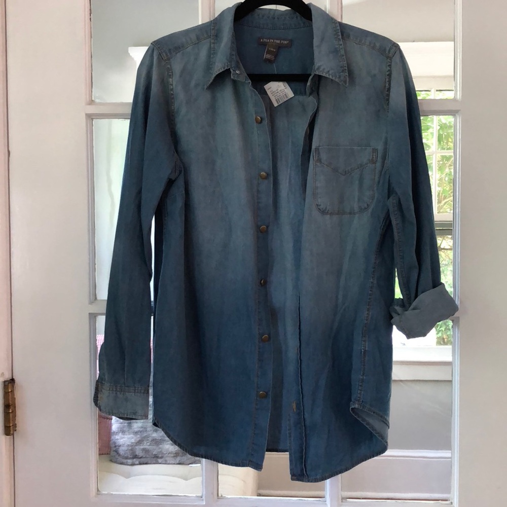 NWT Jean Shirt